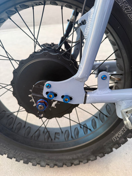 Super73 titanium dropout bolts