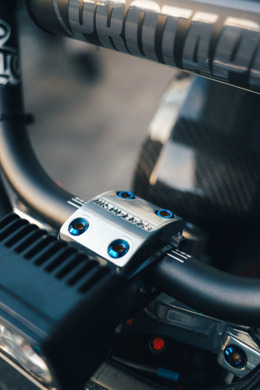 Titanium bar clamp bolts