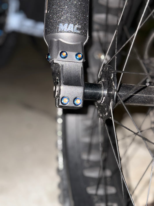 Titanium Axle pinch bolts