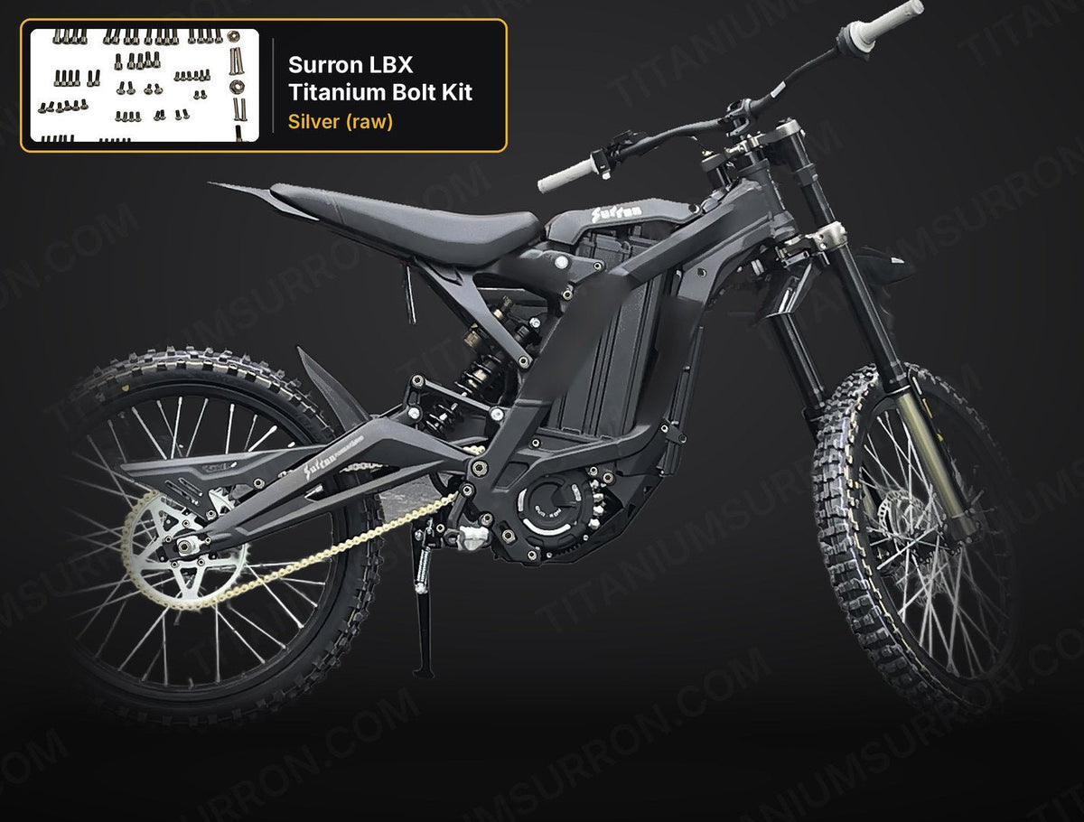 Sur-Ron LBX Titanium Bolt Kit – Full Body Grade 5 (80+ pcs)