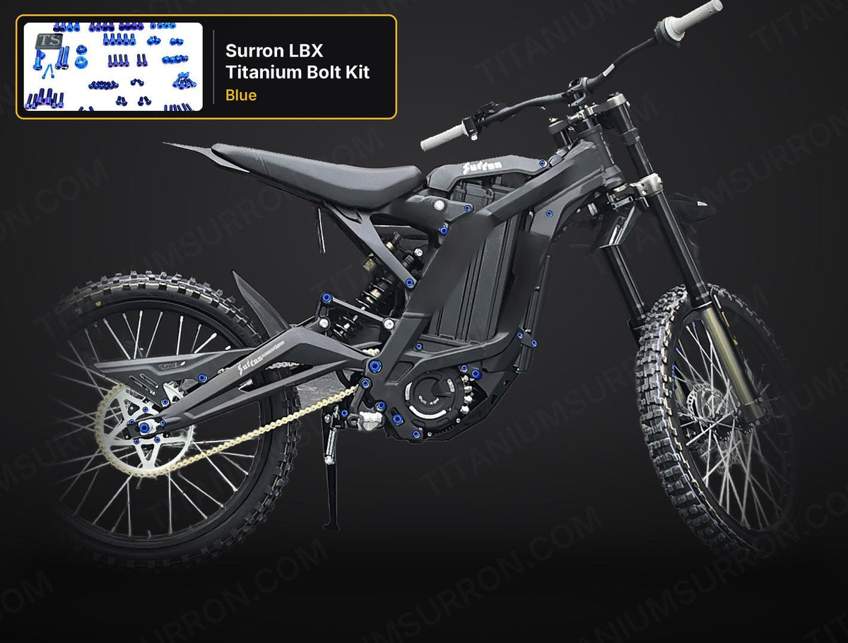 Sur-Ron LBX Titanium Bolt Kit – Full Body Grade 5 (80+ pcs)