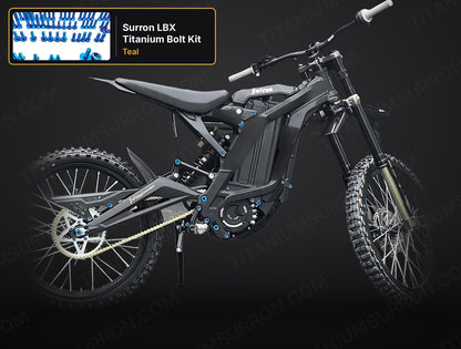 Sur-Ron LBX Titanium Bolt Kit – Full Body Grade 5 (80+ pcs)
