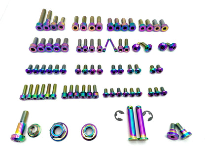 Talaria XXX Titanium Bolt Kit – Full Body Grade 5 (87 pcs)